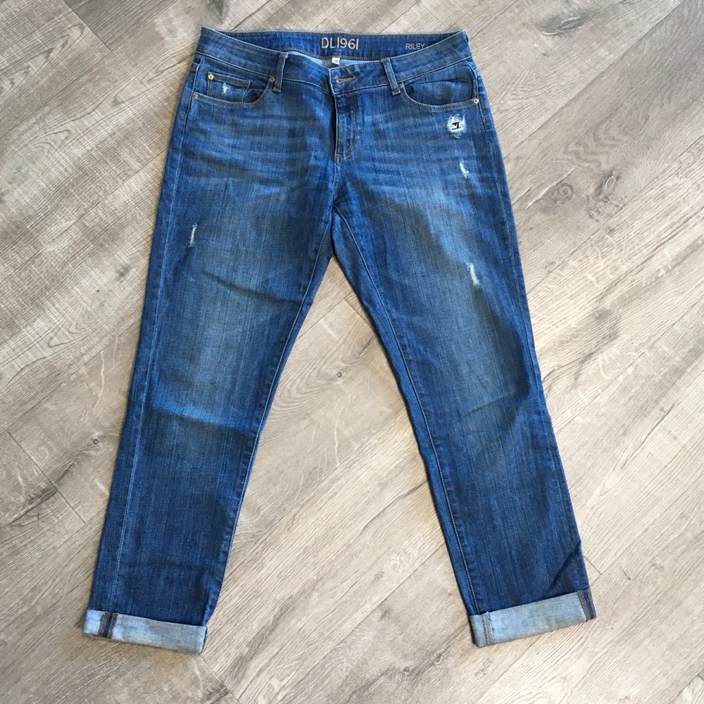 DL 1961, Women's Jeans, Riley Boyfriend, Size 28